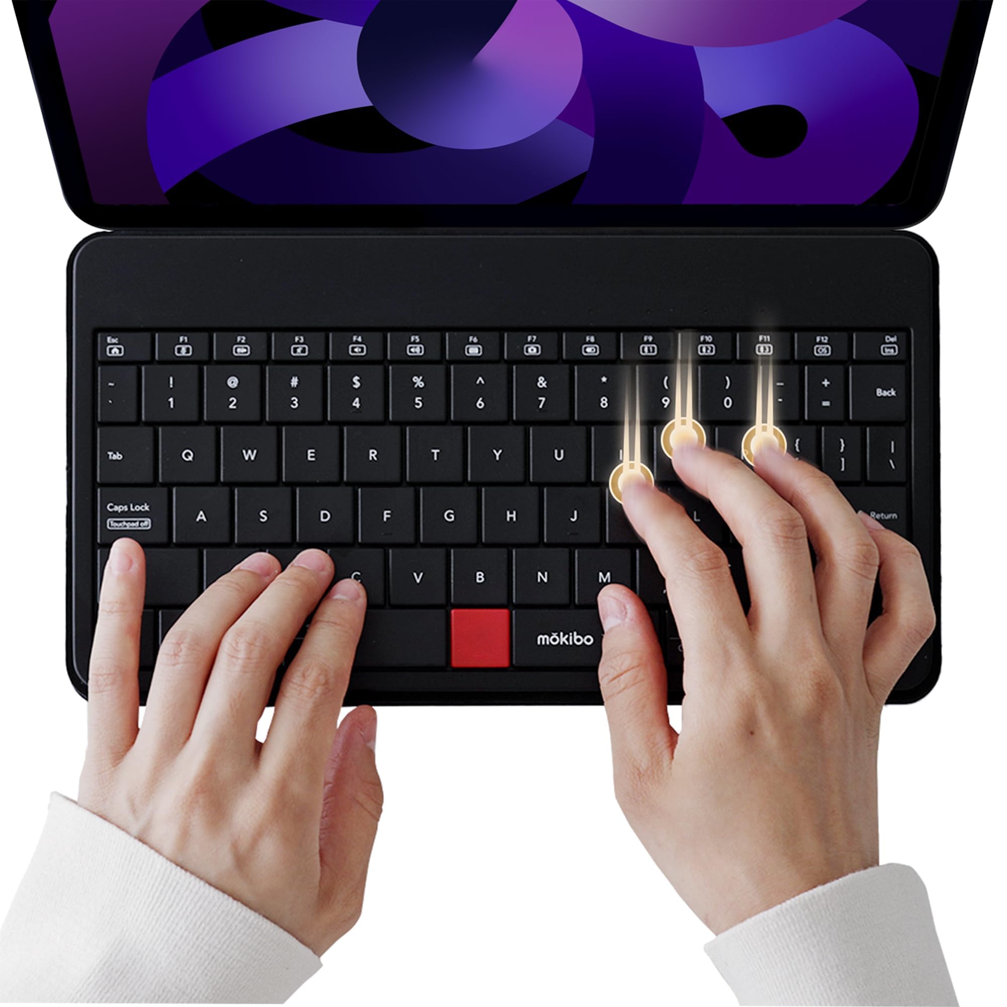 mokibo fusion keyboard 第二世代 iPad Amazon.com: MOKIBO Fusion Keyboard, Universal, Portable All