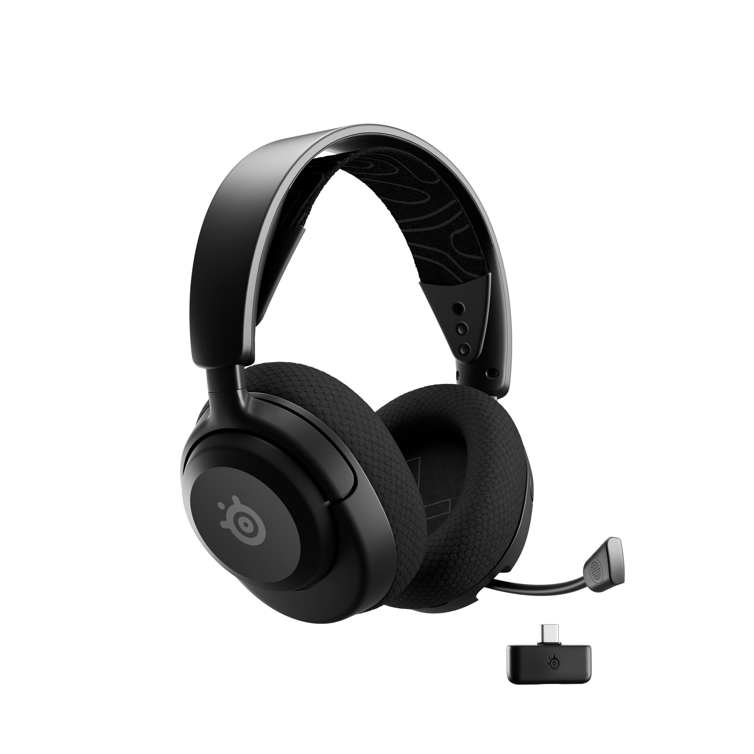 SteelSeries 無線電話 ゲーミングヘッドセット Arctis Nova 5 受話器 軽さ 無線電話 無線電話 Switch パソコン