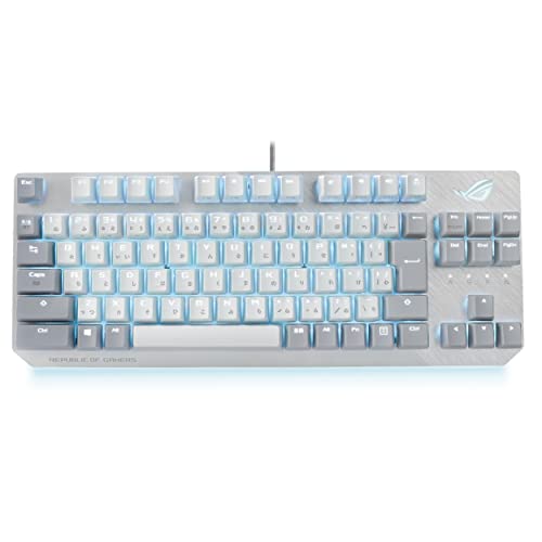 ASUS ゲーミングキーボード ROG Strix Scope NX TKL Moonlight White 力学的 有線 日本語申し合わせ RO