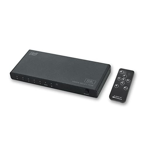 ラトックシステム 8K60サイクル/4K120サイクル相応う 4インプット1最終生産物 HDMIうつり変わり器 RS-HDSW41-8KA