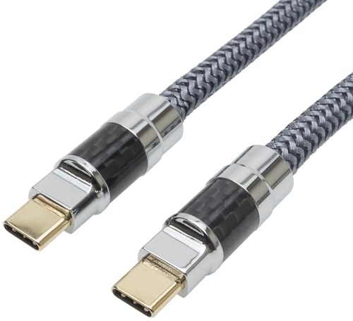 ノーザンブルー TYPE-C to C ロング有線テレビ 10m 薄墨色 NB-HCC10M GY