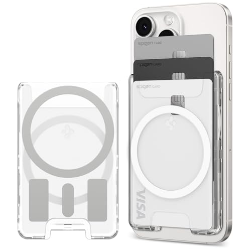 [Spigen] MagSafeカードケース【両面マグネットでスマートな活用】 iPhone 17e iPhone 17/16/15/14/13