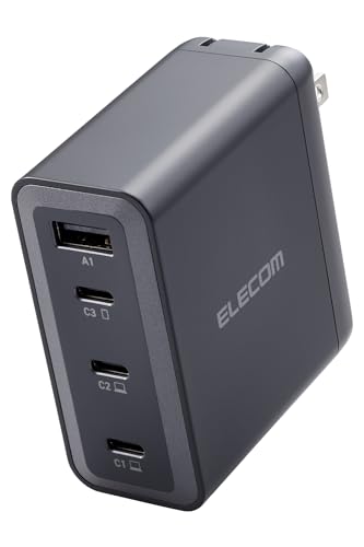 楽天市場】エレコム 充電器 150W USB PD対応 4ポート Type-C×3 1