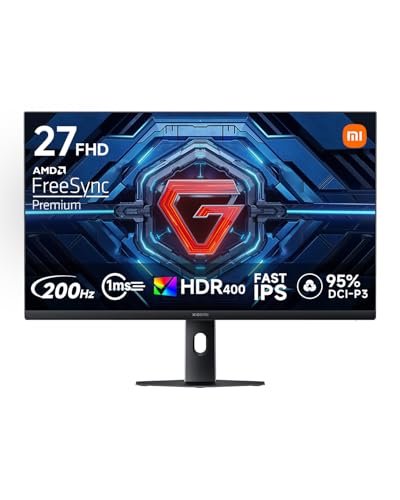 Xiaomi ゲーミングモニター G27i 2026 | 見せびらかす 27in 200サイクル 1ms FreeSync Premium/Fas