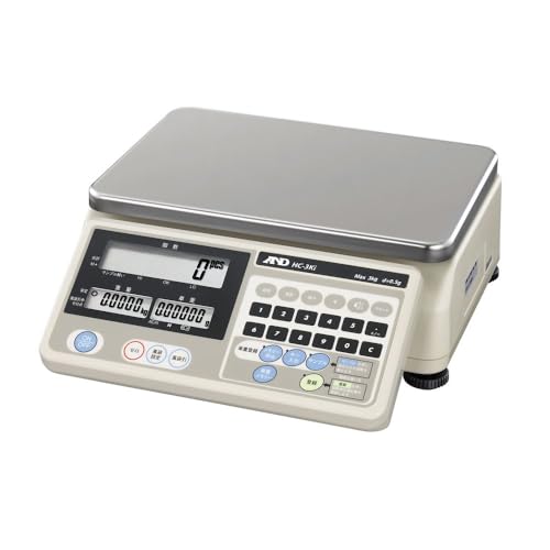 A\u0026D 個数計 HC-3Ki ≪ひょう量:3kg 最低限度見せびらかす:0.5g(測り能力のある最低限度単重:0.1g) 皿大きさ:300(W)*210(D)粍 考試