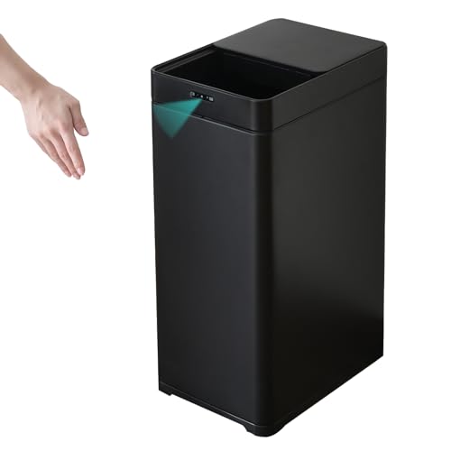 [山善] ゴミ箱 自動 スライド開閉 スリム センサー式 42L (45Lゴミ袋対応) 幅25×奥行34×高さ61.5cm ダストボックス キッ 9,682円