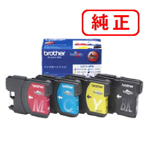 LC11-4PK 【4色セット】 BROTHER ブラザー 純正インクカートリッジ 【沖縄・離島 お届け不可】