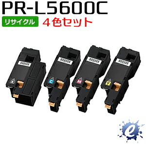 【4色セット】【リサイクルトナー】 PR-L5600C-19 PR-L5600C-18 PR-L5600C-17 PR-L5600C-16 エヌイーシー用 再生品 (即納再生品) 【沖縄・離島 お届け不可】|everyday