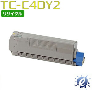 【期間限定】【リサイクルトナー】 TC-C4DY2 イエロー (TC-C4DY1の大容量) トナーカートリッジ(即納再生品) 【沖縄・離島 お届け不可】