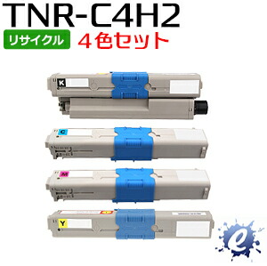 【4色セット】【リサイクルトナー】 TNR-C4HK2 TNR-C4HC2 TNR-C4HM2 TNR-C4HY2 (TNRC4H2) トナーカートリッジ (即納再生品) 【沖縄・離島 お届け不可】