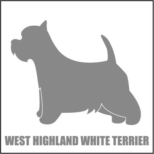 楽天市場 送料無料 車 ステッカー 耐水 ペット ウェスティ 横向き シルエットステッカー 車ステッカー 転写ステッカー 犬用品 犬グッズ 犬雑貨 ギフト プレゼントペット 名入れ 対象外 ペット ペットグッズならエブリーペット