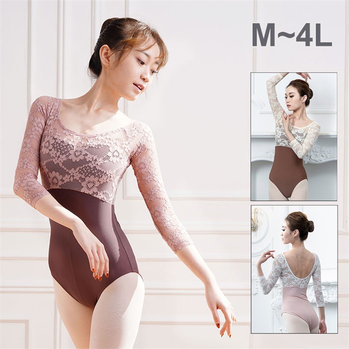 楽天市場】バレエ レオタード 大人 レディース ジュニア レース 練習着