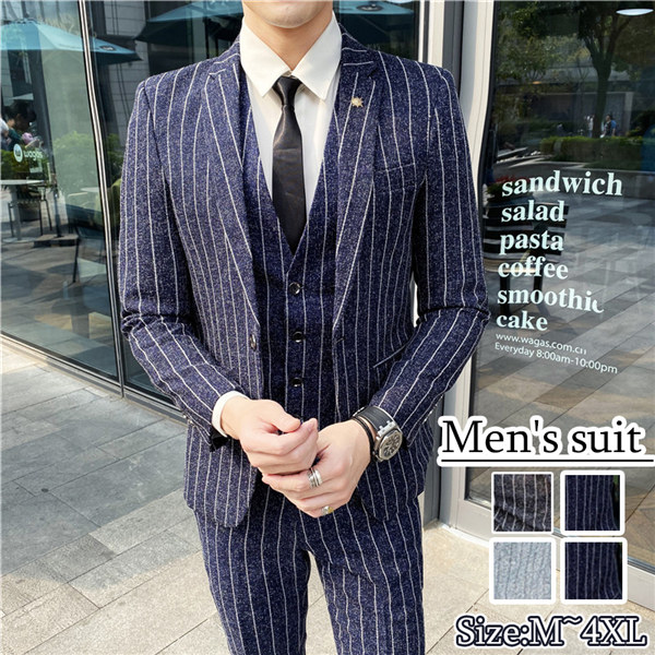 21年最新入荷 ストライプ スーツメンズ 上下セット セットアップ 1つボタン 4色 スリム 結婚式 ビジネス カジュアル オシャレ 就職 紳士 細身 おしゃれスーツ お洒落 韓国 Dg327g4g4t2 Fucoa Cl 21年最新入荷 ストライプ スーツメンズ 上下セット セットアップ 1つボタン 4色 スリム 結婚式 ビジネス カジュアル オシャレ 就職 紳士 細身 おしゃれスーツ お洒落 韓国 Dg327g4g4t2 Fucoa Cl