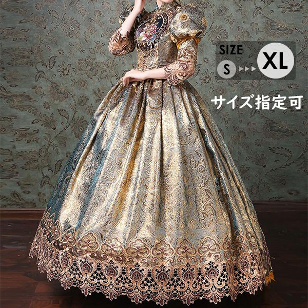 中世 ドレス Amazon.co.jp: [HIRA] 貴族ドレス 中世 貴婦人ドレス ステージ