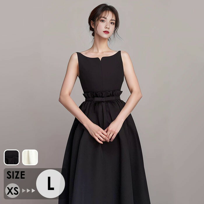ドレス 大人 ワンピース ノースリーブ 黒 ピアノ 小柄 ミモレ丈 小さいサイズ  イブニングドレス パーティードレス ステージドレス 楽天市場】ドレス 大人 ワンピース ノースリーブ 黒 ピアノ 発表会