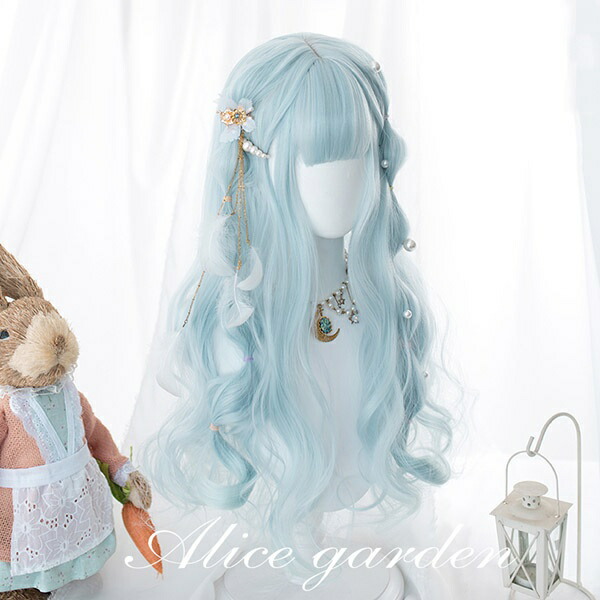 ゆめかわ♡♡♡✨ブルーウェーブスーパーロングヘア✨ガラスアイ✨カスタムドール ゆめかわ♡♡♡✨ブルーウェーブスーパーロングヘア✨ガラスアイ