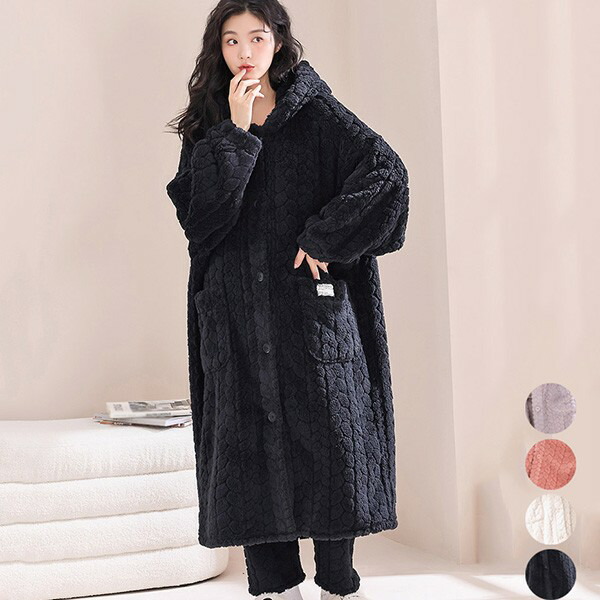 ルームウェア・パジャマ and.I ルームウェア】軽くてやさしい肌触り！ふんわりシャギーボア素材