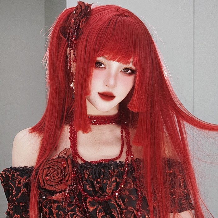 楽天市場】Peacoco ウィッグ 女装 ロング ストレート 原宿系 ロリータ