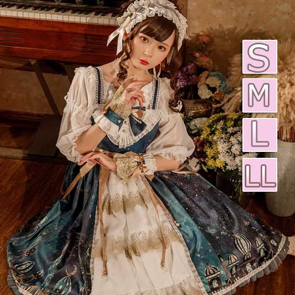 楽天市場】ロリータ ワンピース メイド ワンピース コスプレ 