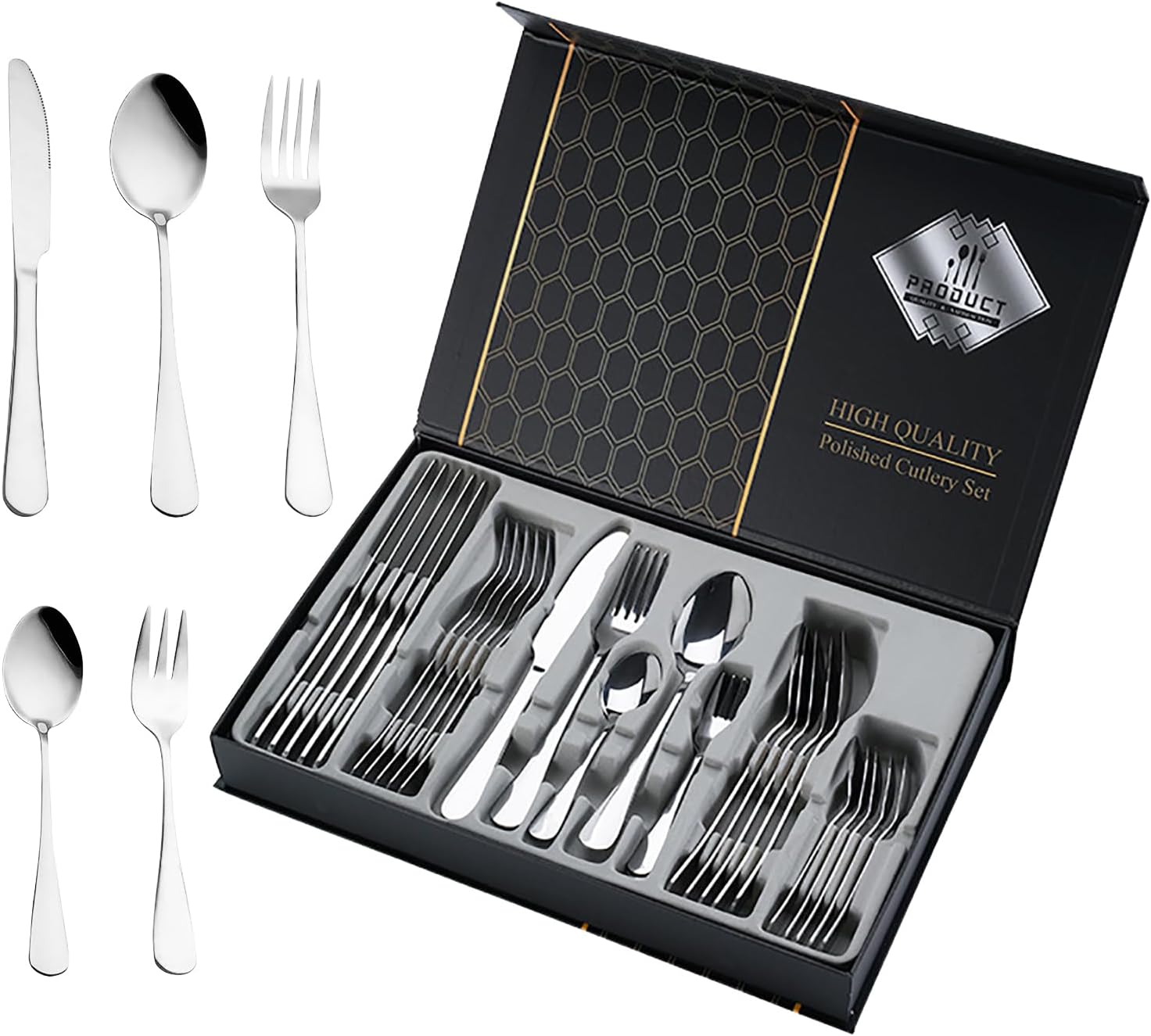 楽天市場】[ギフト包装対応] カトラリー 42点セット (7種 各6個) 日本