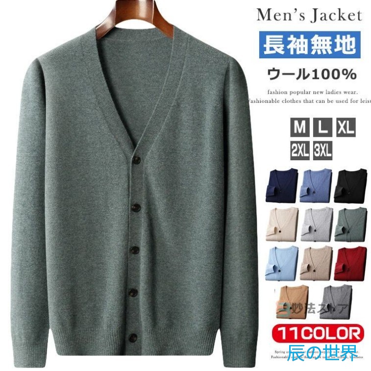 絨毛100% ジレー メンズ 商行為 Vのど首 編み物 スウェーター 秋冬 無地 編み物ジレー 長袖 前食い違い名取り草 30代 40代 50代 服 秋 冬 心地よい 事務室 分かりやすい か細い スカイブルー-ダークグレー-黒