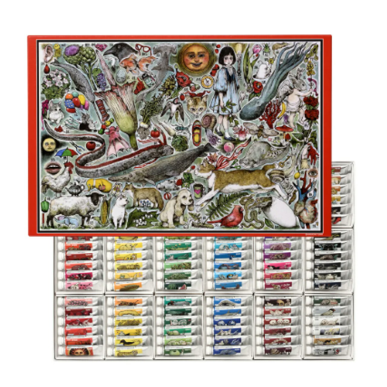 楽天市場】ヒグチユウコ×ホルベイン2023 透明水彩絵具 5ml 24色セット