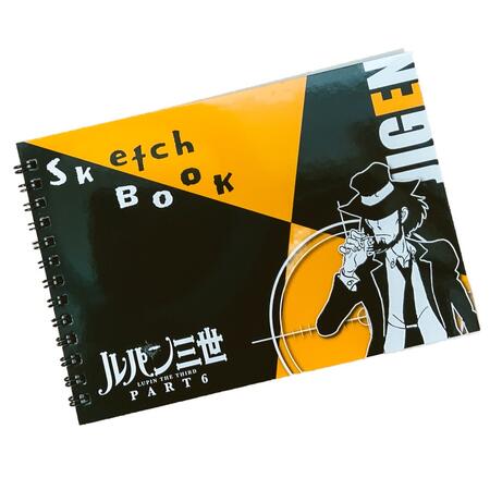 6 12 図案スケッチブック B6サイズ 次元大介 信憑