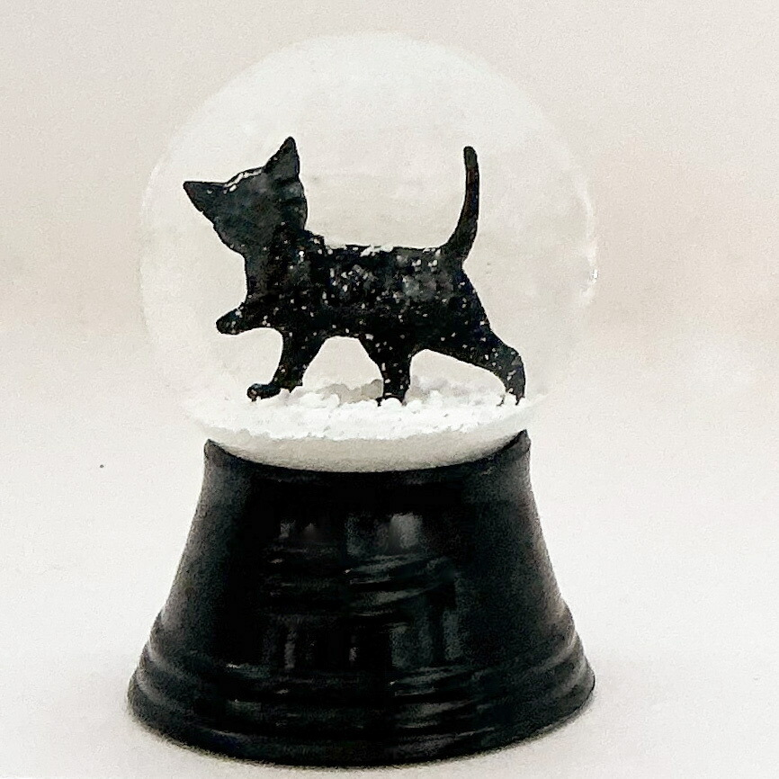 hi【used】GLAS&LICHT社 スノードーム セントバーナード クリスマス