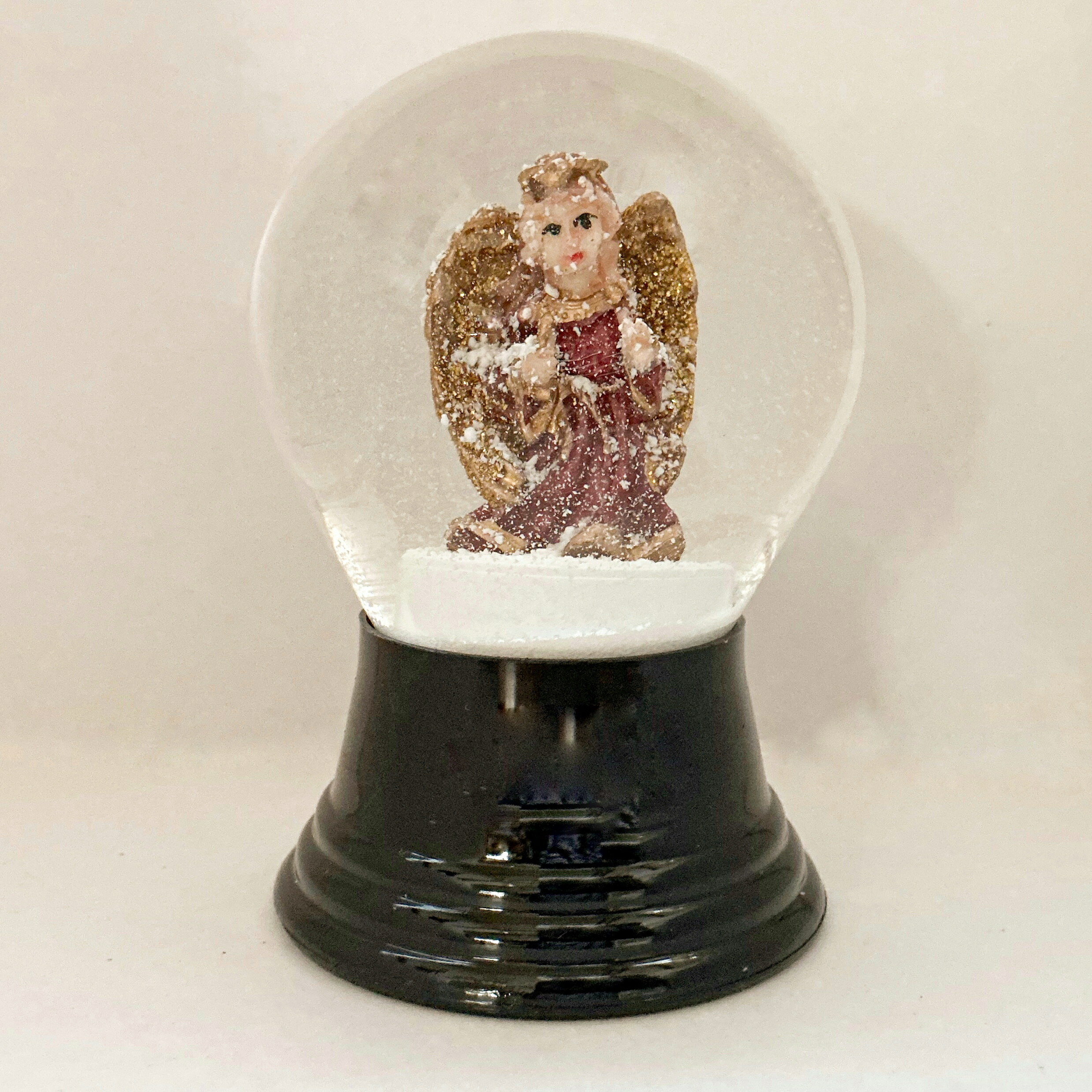 楽天市場】【エンジェル】【薔薇雑貨】スノードーム エンジェル ローズ