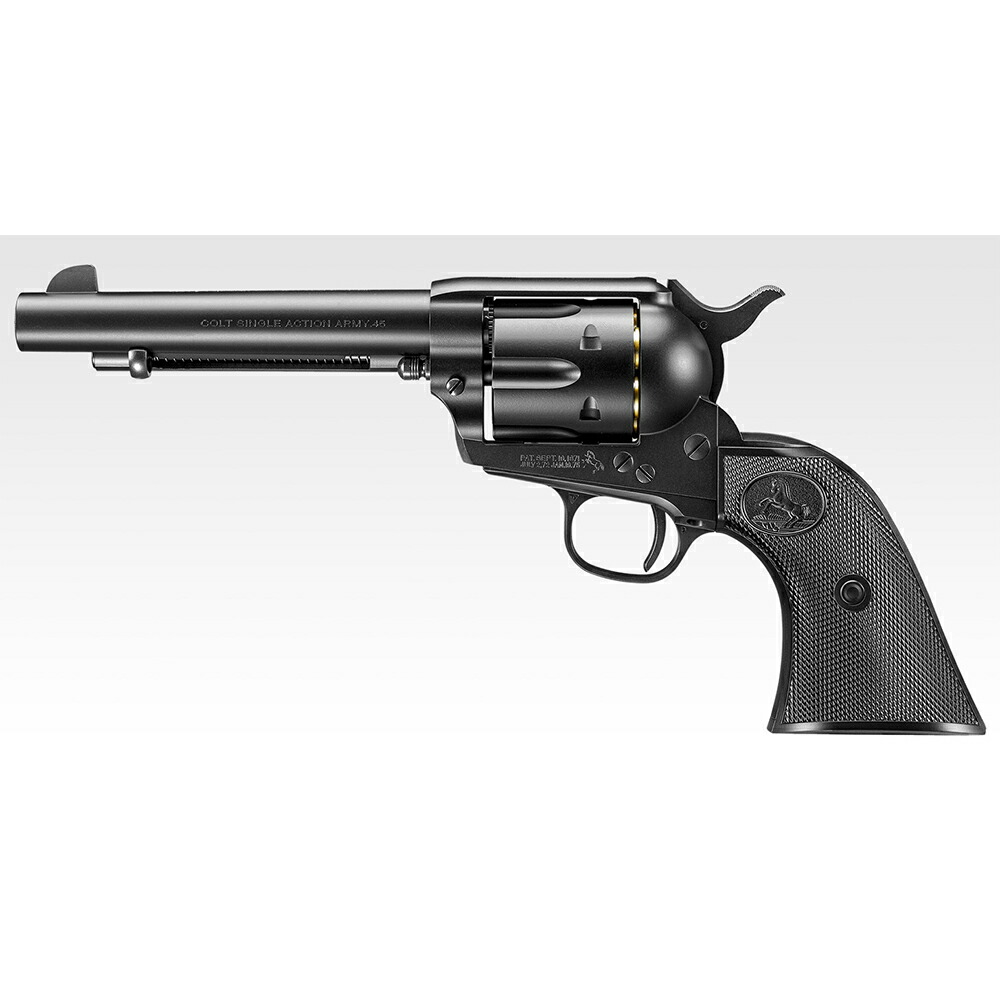 【お買い物マラソンSALE P2倍】【作動保証付き】【楽天1位!2冠!】 東京マルイ COLT SAA 5-1/2インチ アーティラリー BK BBエアーリボルバーPRO 10才ホップ エアガン エアーガン リボルバー 10歳以上 日本製 西部劇 ハンドガン 害獣 駆除 エアコキ