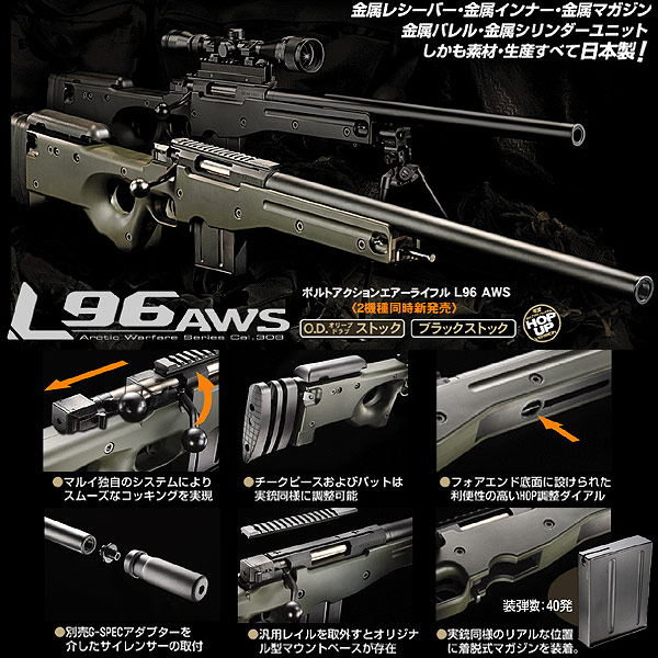 東京マルイ L96 ODストック+inforsante.fr