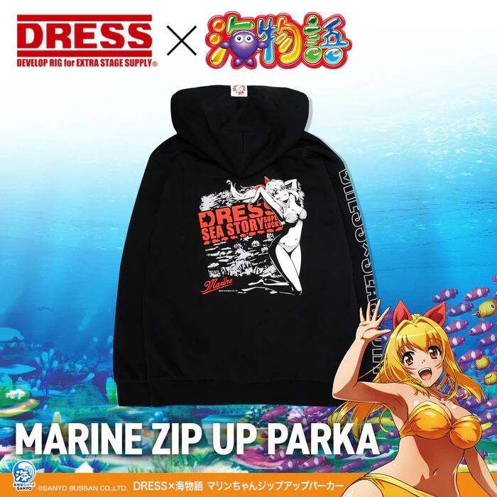 DRESS×海物語 マリンちゃんTシャツ