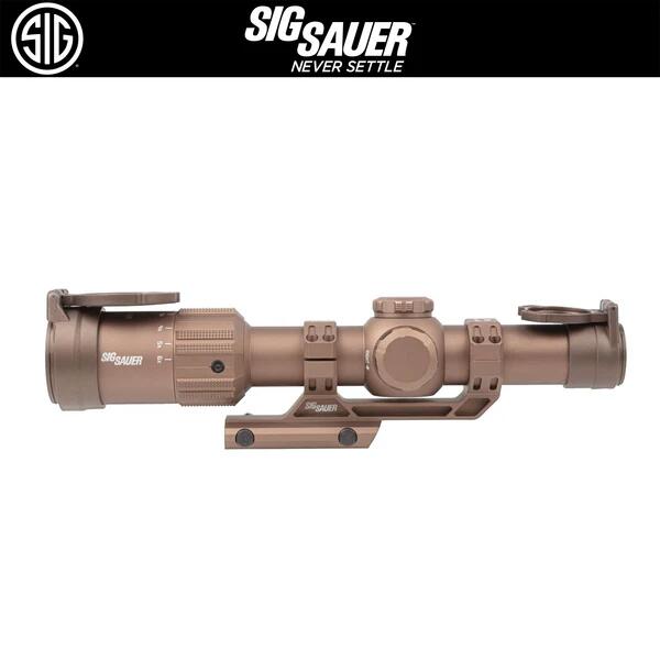 【お買い物マラソンSALE P2倍】【現品限り】（箱凹みあり）激レア商品 SIG SAUER TANGO-MSR LPVO ライフルスコープ (1-6X24MM) チューブ径30mm レティクルIlluminated BDC6 【コヨーテ】 SOT61200
