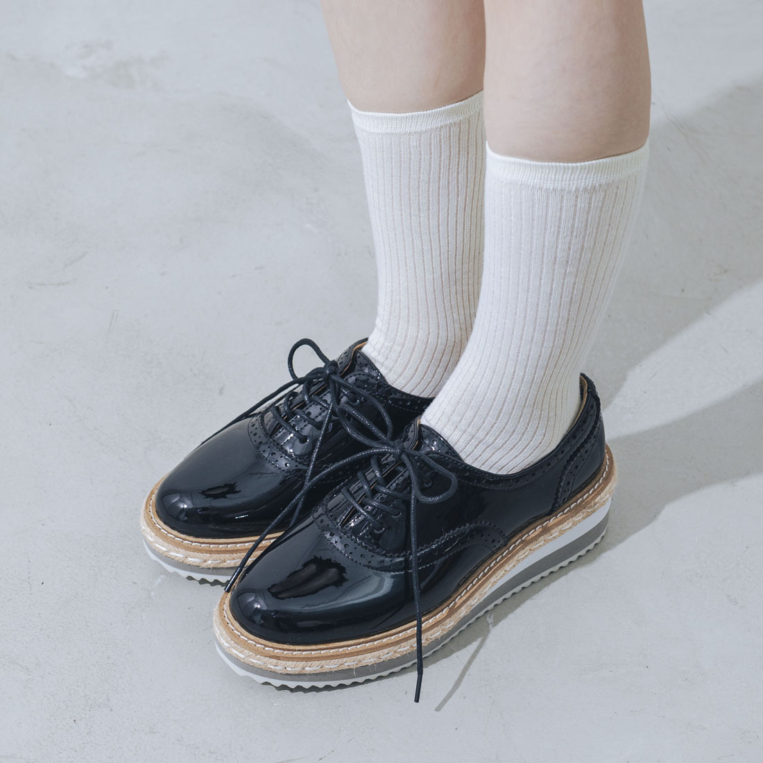 【堅苦しさ】【ｽｰﾊﾟｰSALE通貨価値／19%OFF】ｲｰﾎﾞﾙ EVOL 【美脚成り行き・22.0-25.0糎取りひろげる】厚底プラットフォームレースアップシューズ 靴 ﾚﾃﾞｨｰｽ ｼｭｰｽﾞ26ss 新作 厚底 ﾚｰｽｱｯﾌﾟ ﾌﾟﾗｯﾄﾌｫｰﾑ 美脚 脚長 雅びやか 通い 通学 ﾓｰﾄﾞ
