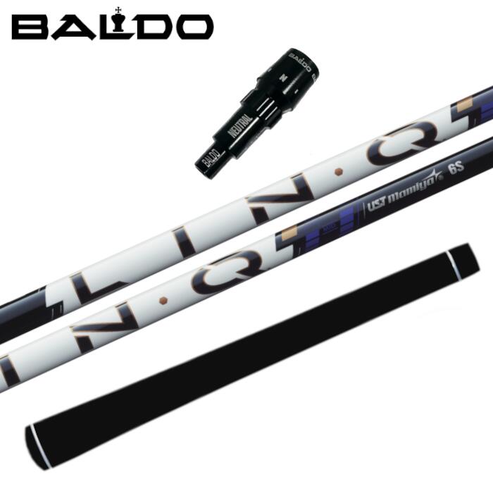 リンク パワーコア ブルー USTマミヤ シャフト バルド ドライバー 純正 スリーブ付 ■BALDO