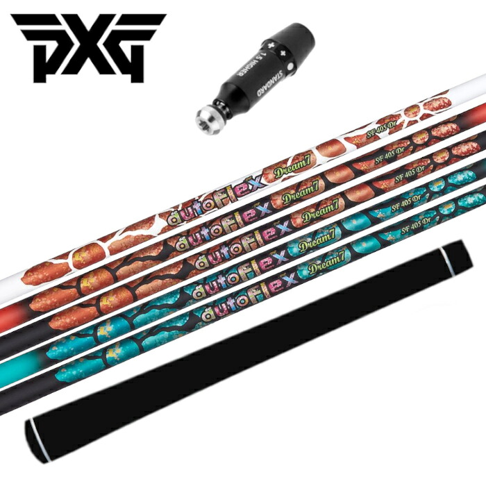 オートフレックス DREAM7 ドリーム7 シャフト PXG ドライバー 純正 スリーブ付 正規販売店 BLACKOPS/GEN6/5/4/2/PROTOTYPE/0211｜Evolvin