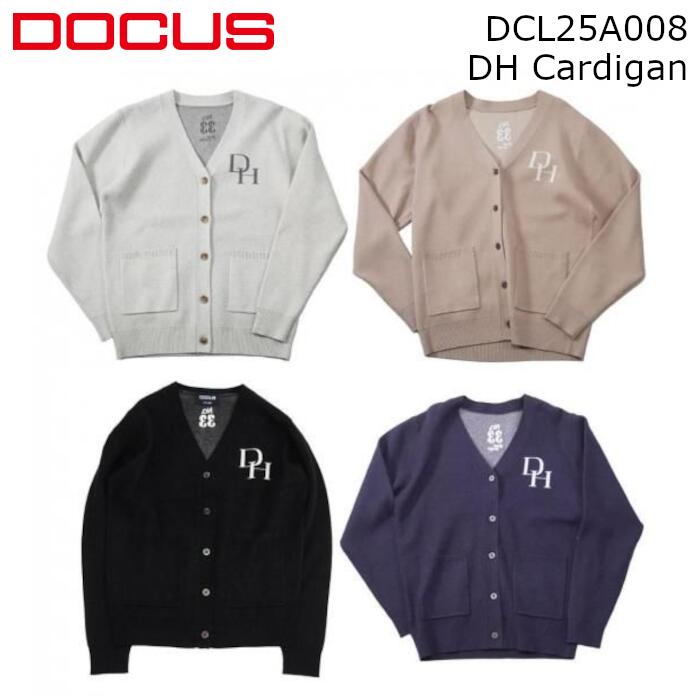 ゴルフお召しもの ドゥーカス DH ジレー 薄墨色/米国海軍/ベージュ/黒いこと 2025年 秋冬新作 レディース