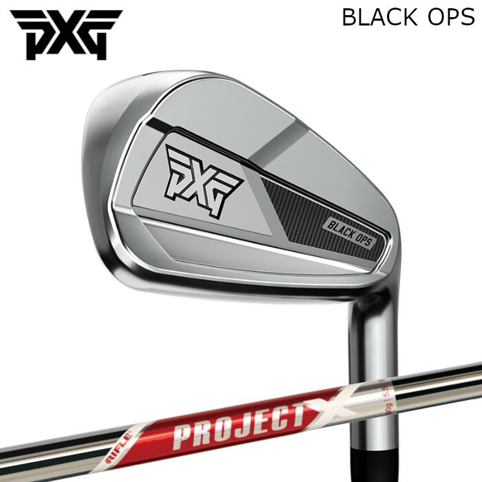 PXG アイアン ブラックオプス | トゥルーテンパー プロジェクトX レッド