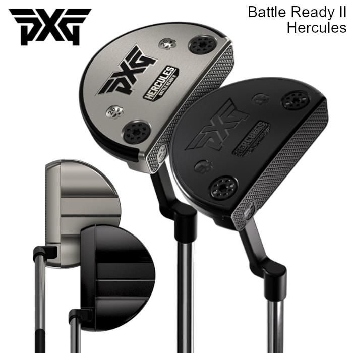 PXG 揉みあい小母さん2 ヘラクレス パター 頭顱押しかぶせる付き添い人 プラチナム/まっ黒いネス クラブ-パター