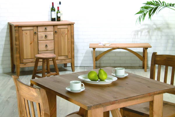 66％以上節約 おしゃれ机 テーブル北欧家具通販リビングボード 天然木