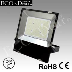 LED投光器 水銀灯700W相当 昼白色 ワイド光タイプ FH-257s-150W-5000K 屋内・屋外仕様 電源内蔵型 看板用照明・駐車場・工場補助灯などにおすすめ! ダイトク｜エコーディア 36,966円