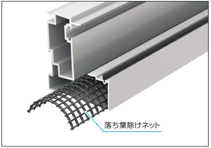 サイクルポート 三協アルミ 三協立山 F2(エフツー) オプション 落ち葉除け部材セット 奥行50用 自転車 屋根 駐輪 diy バイク置き場