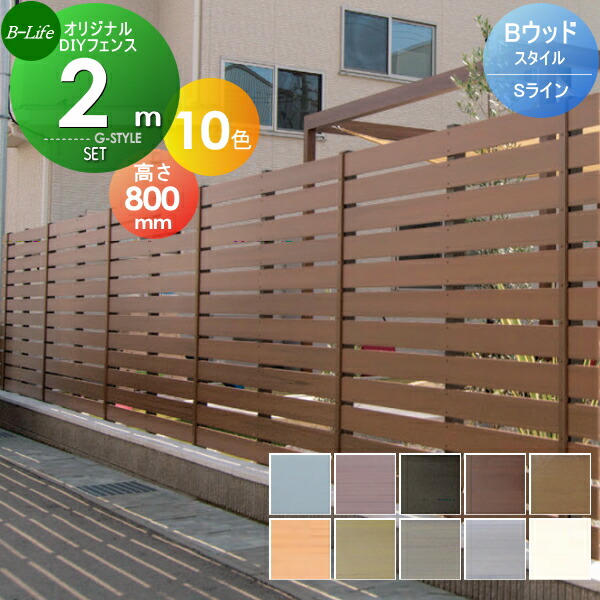 楽天市場】フェンス 目隠し グローベン プラドワン 本体・柱・部品 ...