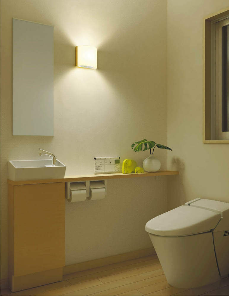 (人感センサマルチタイプ) トイレ用人感センサブラケット ブラケットライト コイズミ照明 電球色 AB40096L