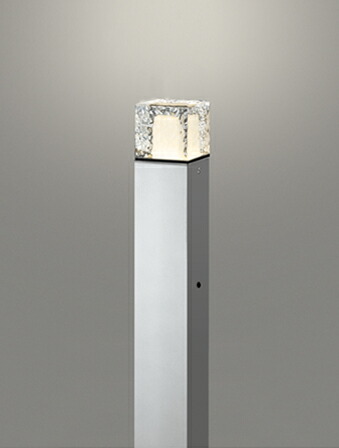 エクステリア 屋外 照明 ライトオーデリックodelic ポールライト Ogld 屋外 マットシルバー 電球色 照明 電球色 地上高700 ポールライト ガーデンライト ｌｅｄ Diy エクステリアg Style