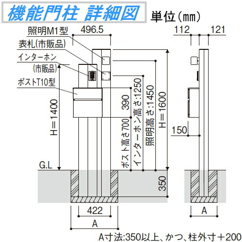 無料プレゼント対象商品 機能門柱 カスタマイズポストユニット Basic10 Jmb 機能ポール ポスト 照明 Ykkap Ykk 郵便ポスト 郵便受け 機能ポール 一戸建て用 屋外 一体型セット 照明 Led Pressclubvartha Com