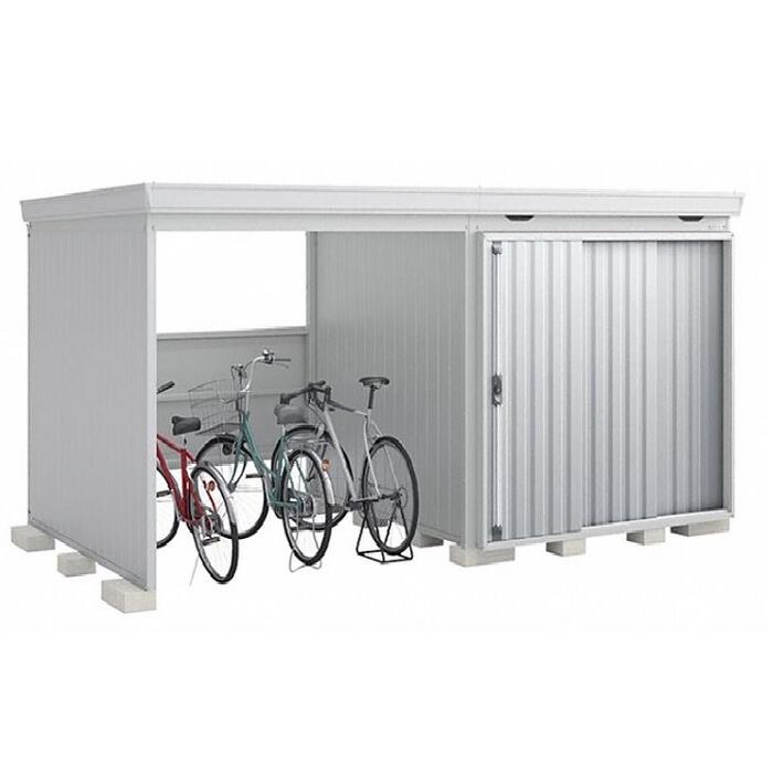イナバ物置 屋外用 大型 フォルタウィズ FORTAWITH 一般型 4420×2210×2085 右扉タイプ FW-22K+2222S 大型 自転車置き場 一体型 屋外用【税込】