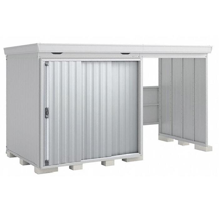 イナバ物置 フォルタウィズ FORTAWITH 多雪型 4000×1790×2385 左扉タイプ FW-2218+18KH 大型 自転車置き場 一体型 屋外用【税込】