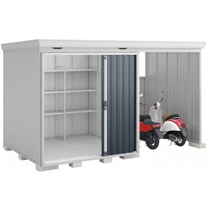 イナバ屋根裏部屋 フォルタウィズ FORTAWITH 多雪型 4000×2210×2085 左扉手合い FW-2222+18KS 大型 銀輪在り場所 原則として型 室外用【税込】