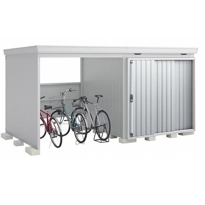イナバ物置 フォルタウィズ FORTAWITH 多雪型 4420×2210×2085 右扉タイプ FW-22K+2222S 大型 自転車置き場 一体型 屋外用【税込】
